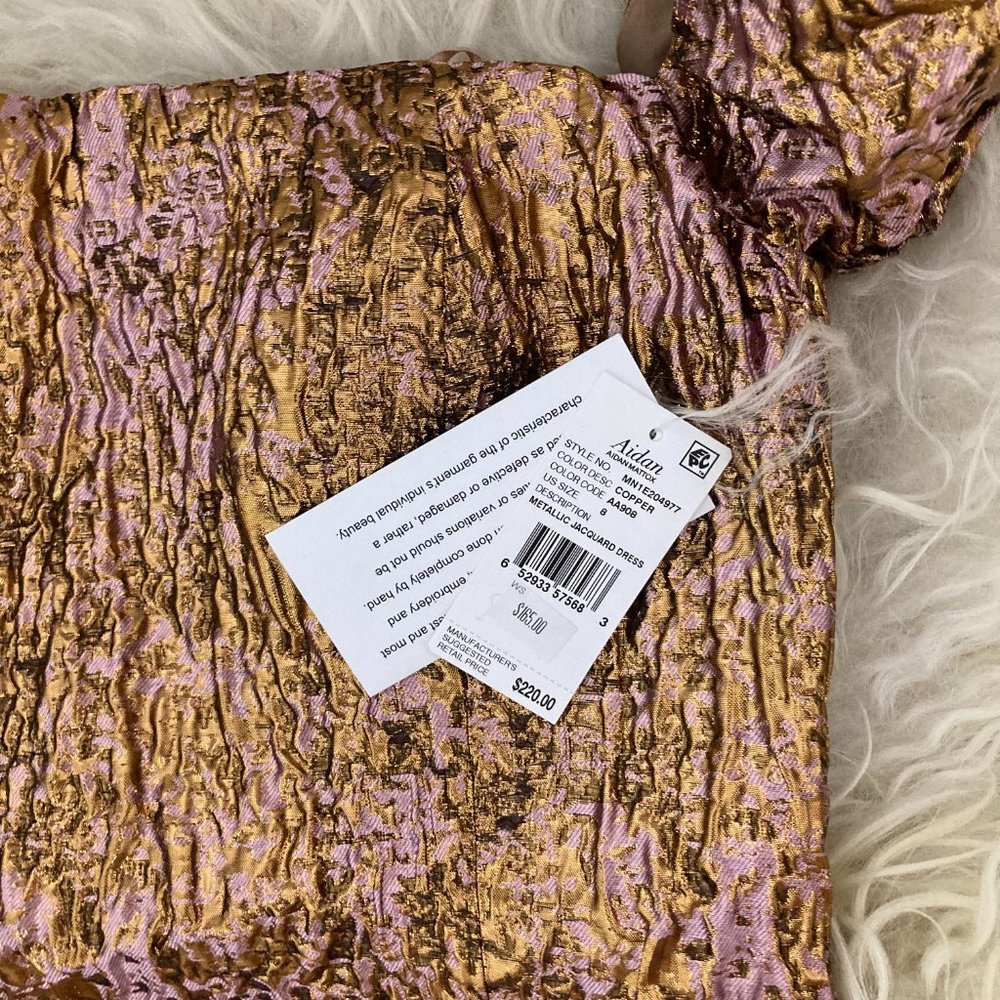 AIDAN MATTOX Printed Mini Dress - Picture 5 of 9